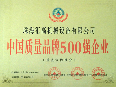 Top 500 Quality Brands