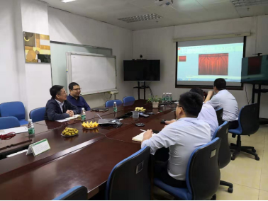 Enterprise visit and working session in Zhuhai